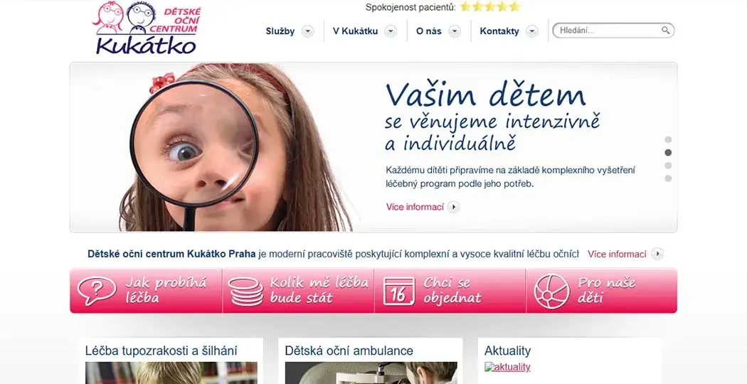 Starý web Kukátko